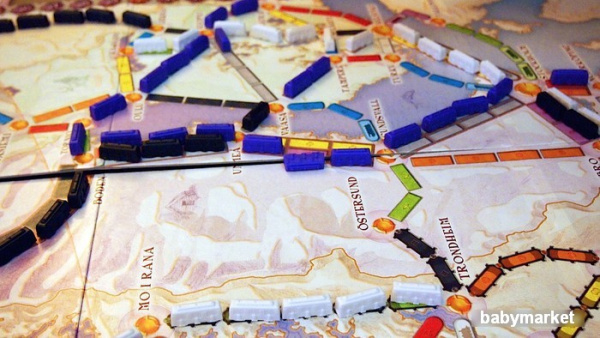Настольная игра Мир Хобби Ticket To Ride: Северные страны - детский товар