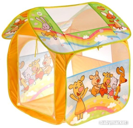 Игровая палатка Играем вместе Оранжевая корова GFA-OC-R