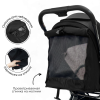 Купить Детская прогулочная коляска Bubago Vox BG160-1 Чёрный для детей - фото товара