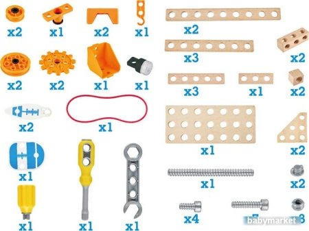 Купить Hape Junior Inventor E3032 Deluxe Experiment Kit для детей - фото товара