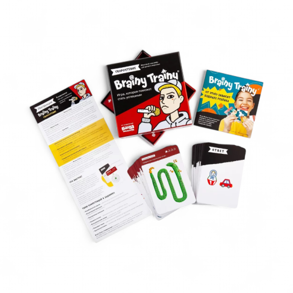 Настольная игра Brainy Trainy Скорочтение УМ678 - детский товар