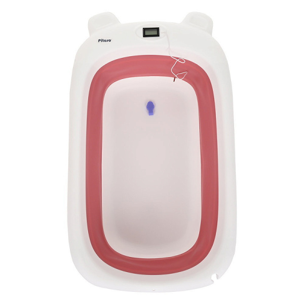 Ванночка для купания складная Pituso FG1121-Pink Тёмно-розовый