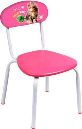 Детский стул Nika СТУ6 (милый котенок на розовом)
