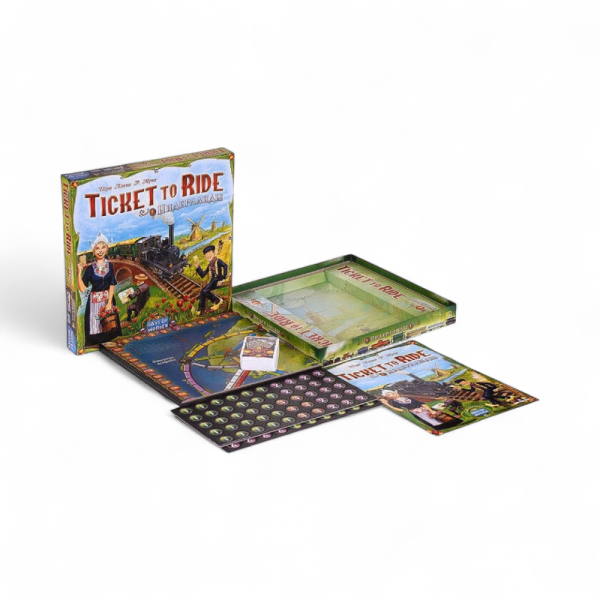 Дополнение к настольной игре Мир Хобби Ticket To Ride: Нидерланды - детский товар