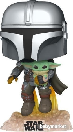 Funko Bobble Star Wars Mandalorian Mandalorian with The Child 50959