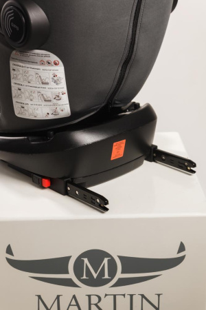 Детское автокресло Martin Noir Olympic 360 Grey Lizard