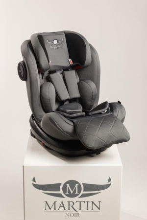 Детское автокресло Martin Noir Olympic 360 Grey Lizard