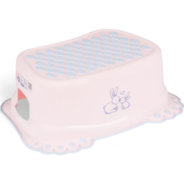 Табурет-подставка Tega Baby Кролики KR-006-104 Светло-розовый