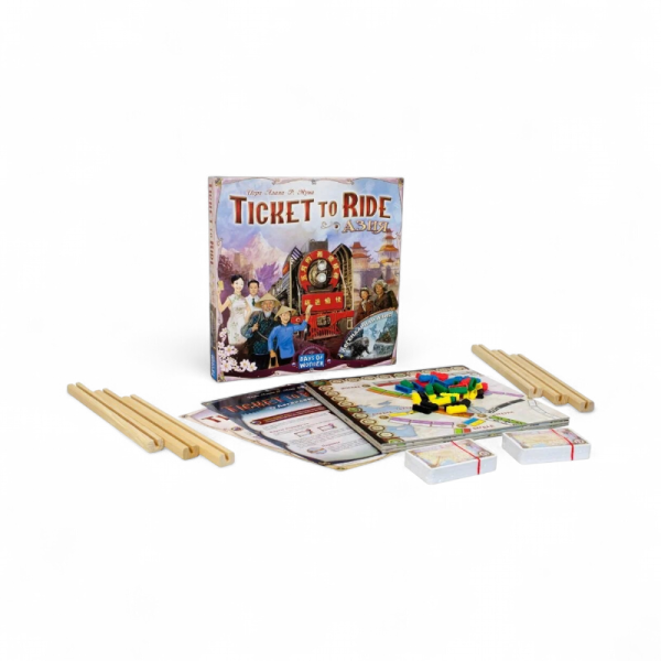 Дополнение к настольной игре Мир Хобби Ticket To Ride: Азия - детский товар