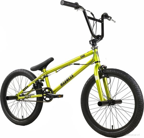 Stark Madness BMX 2 2025 (ярко-зеленый/черный/черный) - детский товар