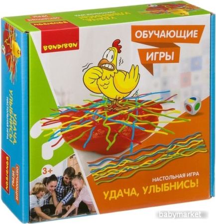 Настольная игра Bondibon Удача, улыбнись!