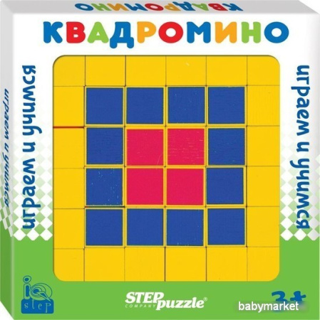 Развивающая игра Step Puzzle Квадромино IQ Step 89836