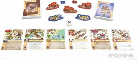 Купить Звезда Поселенцы. Северные империи. Цари Египта (дополнение) для детей - фото товара