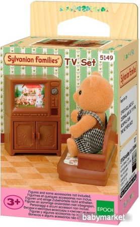 Аксессуары для кукольного домика Sylvanian Families Телевизор 5149