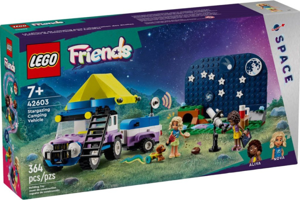 LEGO Friends 42603 Автомобиль-кемпинг для наблюдения за звездами