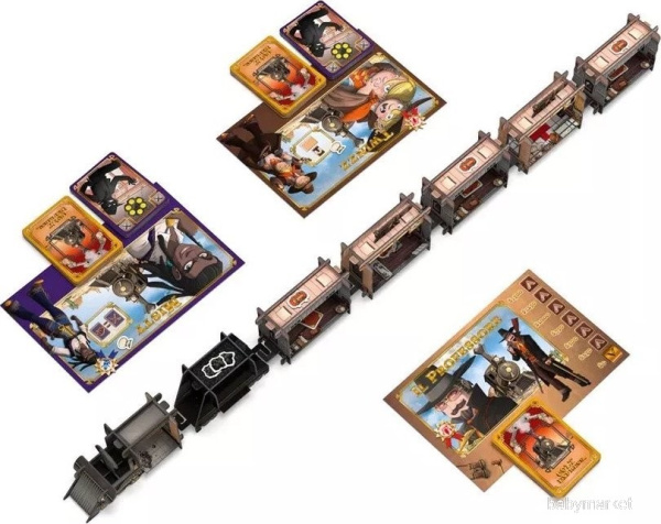 Дополнение к настольной игре Стиль Жизни Кольт экспресс. Курьеры и бронепоезд - детский товар