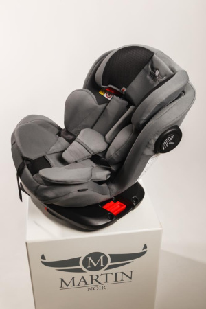 Детское автокресло Martin Noir Olympic 360 Grey Lizard
