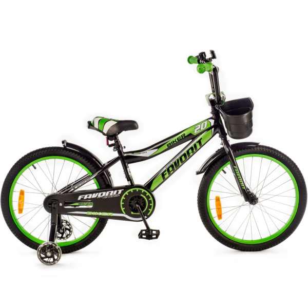 Детский велосипед Favorit Biker BIK-20GN Зелёный