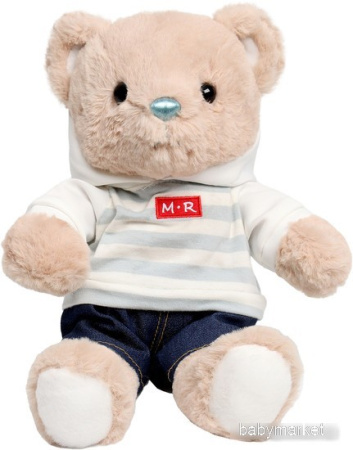 Классическая игрушка Milo Toys Little Friend Мишка в джинсах и кофте 9905644