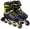 Роликовые коньки TIAN-E TE-761BLS р.31-34 Чёрный/Жёлтый