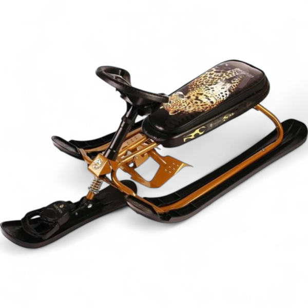 Снегокат Nika Леопард СНК/Л2 Золотистый каркас