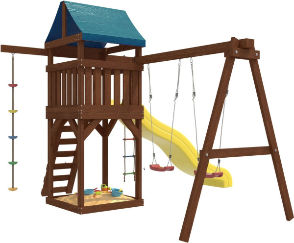 National Tree Company c качелями лодочка для улицы и дачи IgroWoods ДП-1 Premium - детский товар