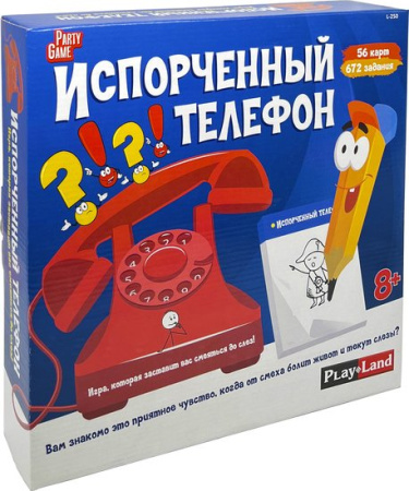 Настольная игра Play Land Испорченный телефон L-250