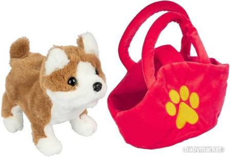 Интерактивная игрушка Bondibon Собака в сумочке ВВ4614