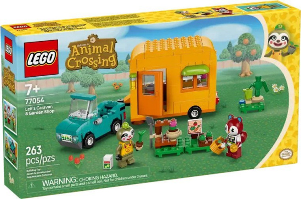 LEGO Animal Crossing Садовый магазин на колесах Лейфа 77054