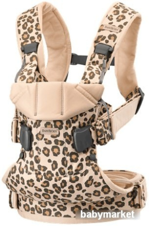 BabyBjorn One Cotton Mix (beige/leopard)