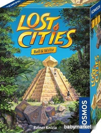 Ролевая игра KOSMOS Lost Cities Roll & Write. Затерянные города 680589