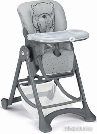 Высокий стульчик CAM Campione S2300-C262/C91 (Тедди, серый)
