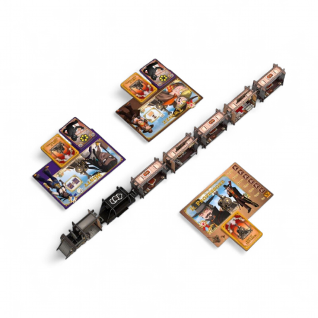 Купить Дополнение к настольной игре Стиль Жизни Кольт экспресс. Курьеры и бронепоезд для детей - фото товара