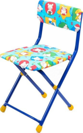 Детский стул Nika СТУ1 (мишки на синем)