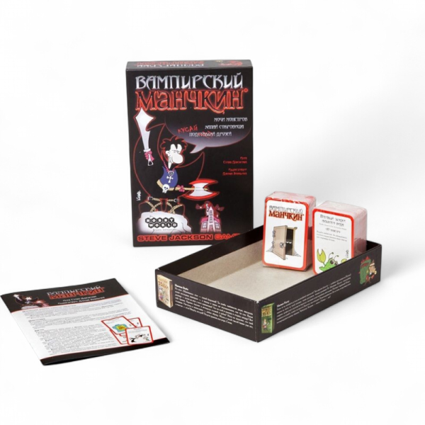 Настольная игра Мир Хобби Вампирский Манчкин - детский товар