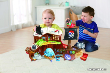 Купить Интерактивная игрушка Vtech Пиратский корабль / 80-177826 для детей - фото товара