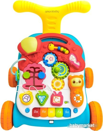 Ходунки Amarobaby Study Walker 3 в 1 (зеленый)