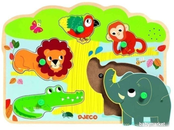 Djeco Звуковая Джунгли 01708
