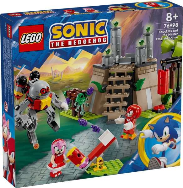 LEGO Sonic the Hedgehog 76998 Наклз и святилище Мастера Изумруда