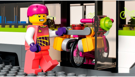 Купить Конструктор Lego City Пассажирский поезд-экспресс 60337 для детей - фото товара