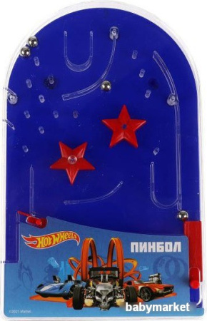 Настольная игра Играем вместе Hot Wheels. Пинбол B1304252-R2