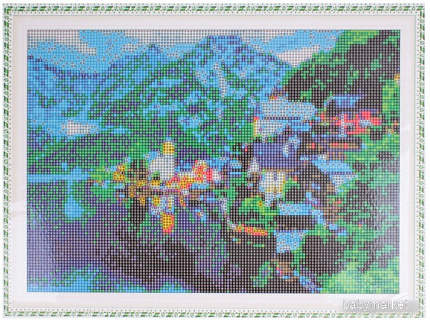 Алмазная мозаика Darvish Гальштат. Австрия DV-9512-2
