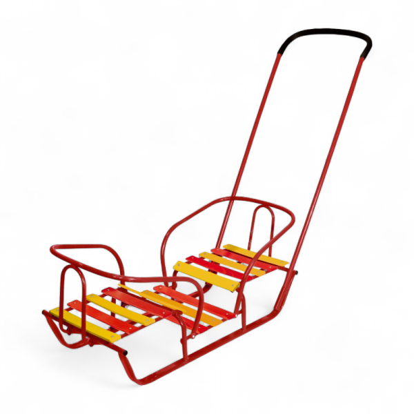 Санки Nika Санки-двойняшки Красные