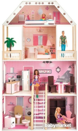 Купить Кукольный домик Paremo Поместье Монтевиль PD318 для детей - фото товара