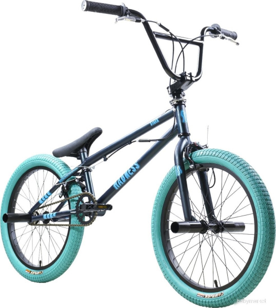 Stark Madness BMX 2 2025 (темно-еловый/матовый голубой/голубой) - детский товар