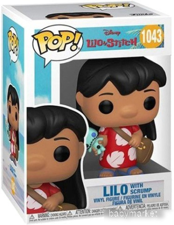 Фигурка Funko POP! Lilo & Stitch - Lilo w/ Scrump 55614