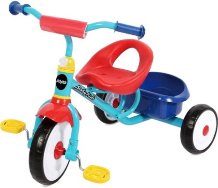 Детский велосипед Moby Kids Лучик 649083 (голубой)