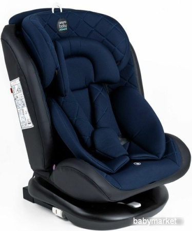 Детское автокресло Amarobaby Brilliant Isofix AMARO-2003-BrSi (синий)