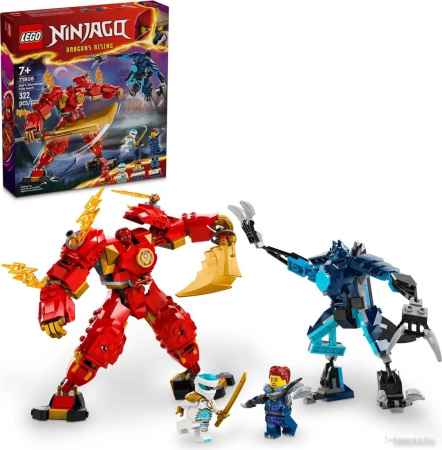 Купить Конструктор Lego Ninjago Стихийный огненный робот Кая 71808 для детей - фото товара