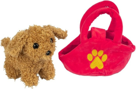 Интерактивная игрушка Bondibon Собака в сумочке ВВ4617